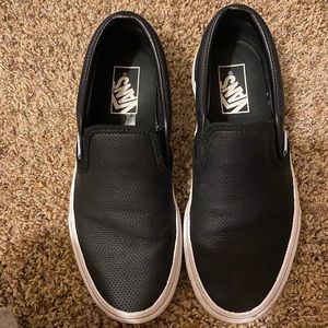 Vans Asher Perforated Slip Ons